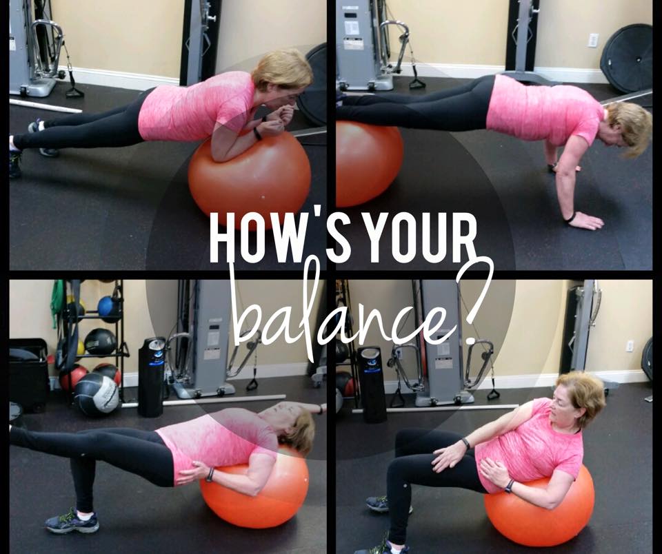 FoundFit's tweet image. Ginny D. loves her some stability ball! #foundfit #PersonalTraining #TGIF