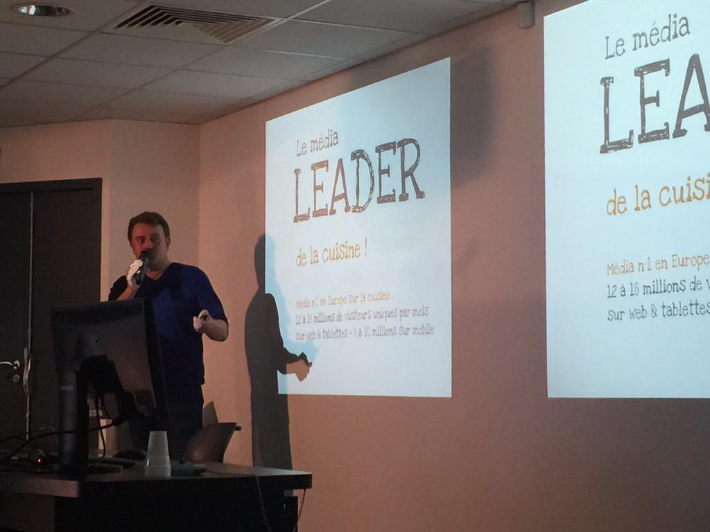 Olivier Aboilard le patron de #Marmiton nous explique sa fabuleuse histoire à l'#EDHEC Nice <a href="/CSM_EDHEC/">CSM EDHEC</a>