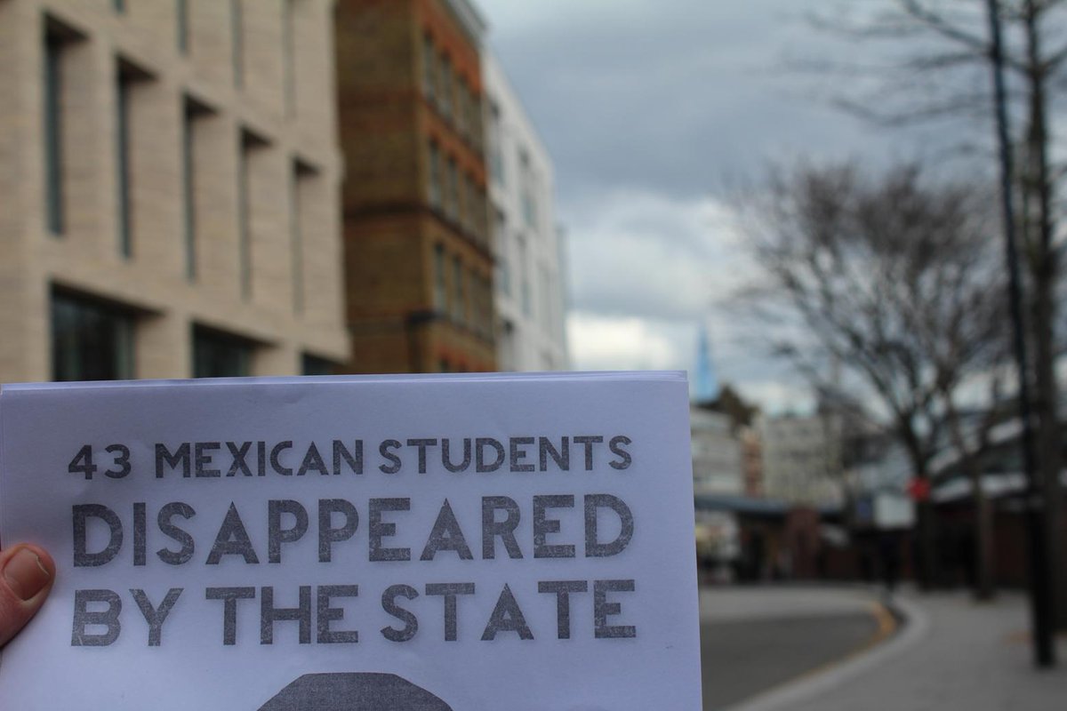englishpen's tweet photo. Remembering the 43 http://t.co/MgJdpyZuRJ #Ayotzinapa #StudentPENforAyotzinapa #MXUK2015 #WritersWithAyotzinapa http://t.co/KYtI4CbI9A