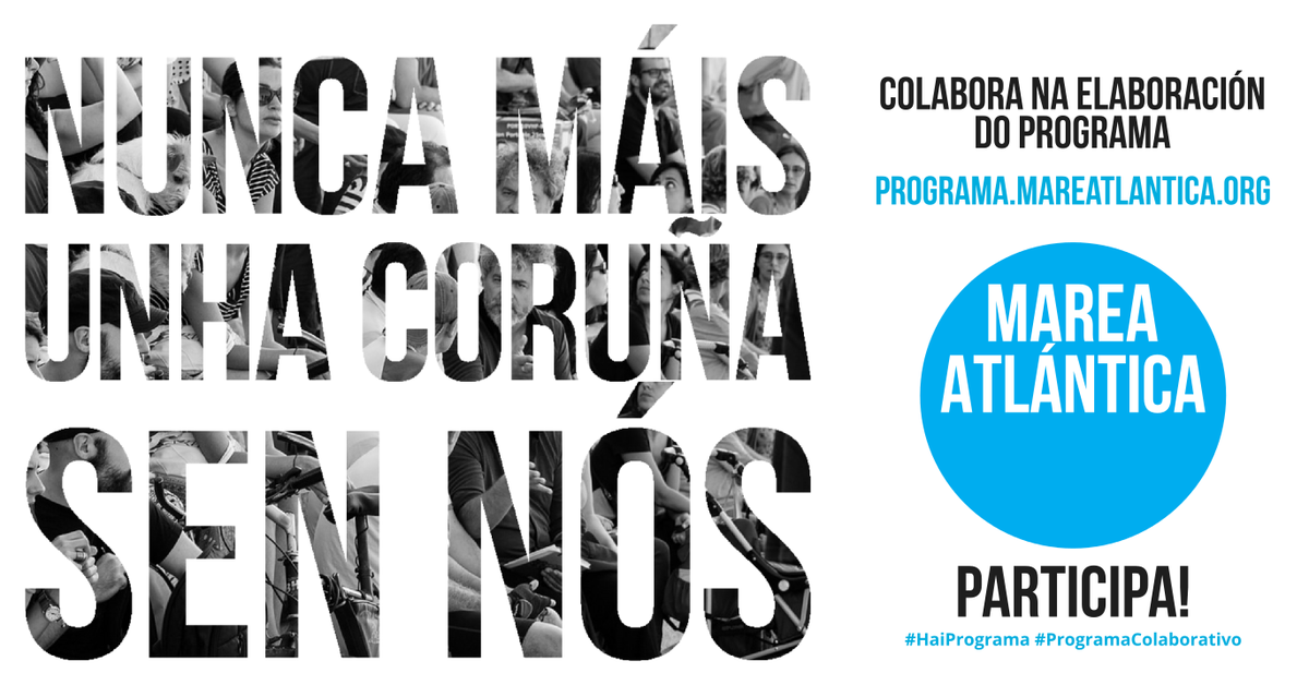 mareatlantica's tweet photo. Lembrade que podedes participar na elaboración do noso #ProgramaColaborativo nesta canle: http://t.co/2T5gh45cUx http://t.co/520hmlYJUY