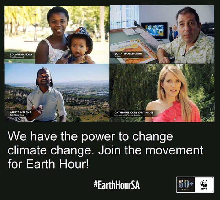 missearth_sa's tweet photo. Don't forget #EarthHourSA tomorrow 20h30 - 21h30.
Let's make a difference. #WeHaveThePower #EnergyEfficiency http://t.co/ZCNRioKTHs