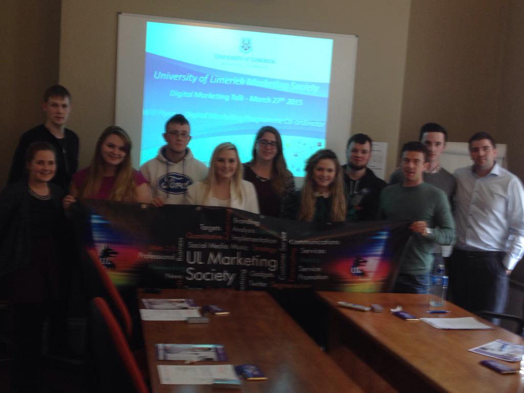 MarketingUL's tweet photo. Great presentation just over @SureSkills #SureSkillsDigital http://t.co/kqfAHDVIbV