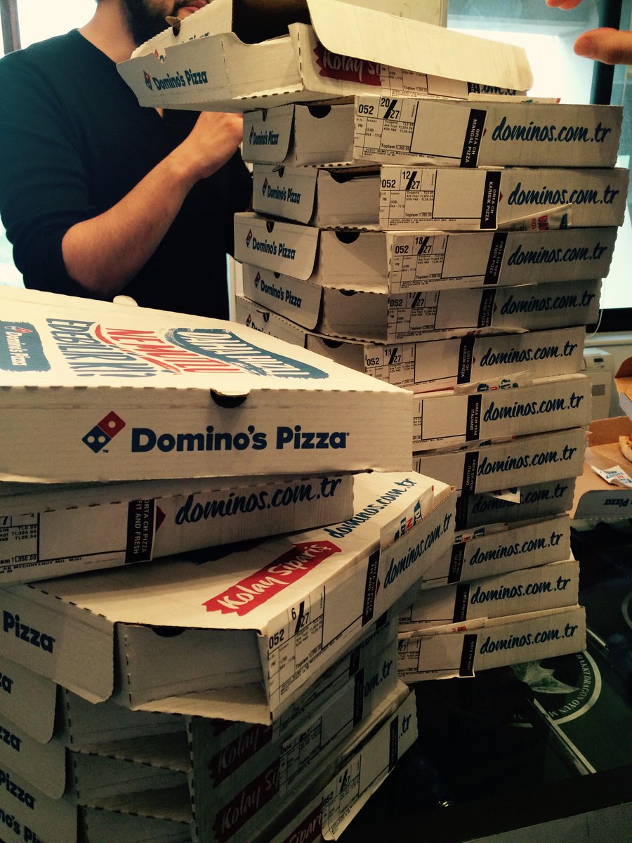 Yeni müşterimiz Domino's Pizza'ya Happy Hour sürprizleri için teşekkür ederiz! #dominos #digitouch