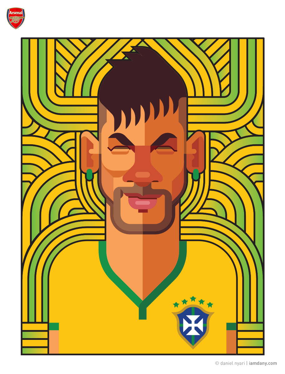 Arsenal's tweet photo. Two days to go… @ANFPChile v @CBF_Futebol, starring @Alexis_Sanchez and @neymarjr #BRAvCHI http://t.co/bJXH4JpGsD http://t.co/N0bB0Czcsw