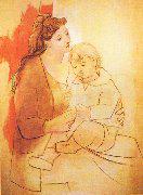 AlessandraCicc6's tweet photo. #ArtLovers #art #DonneInArte @alecoscino #DonneMadri #DonneInGiallo Picasso, Madre e bambino, c.1920 http://t.co/NcRLmLXpMT