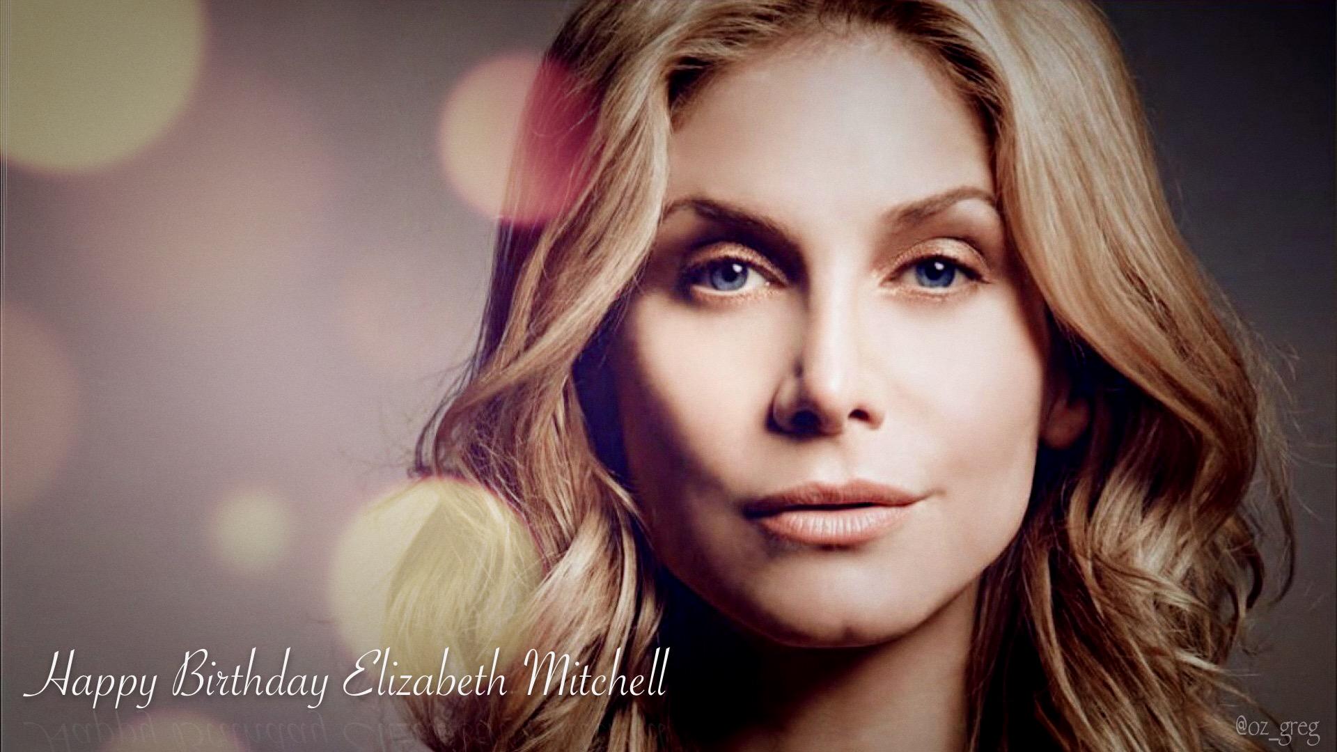 Happy Birthday Elizabeth Mitchell who brought tremendous warmth, strength & vulnerability to cc 
