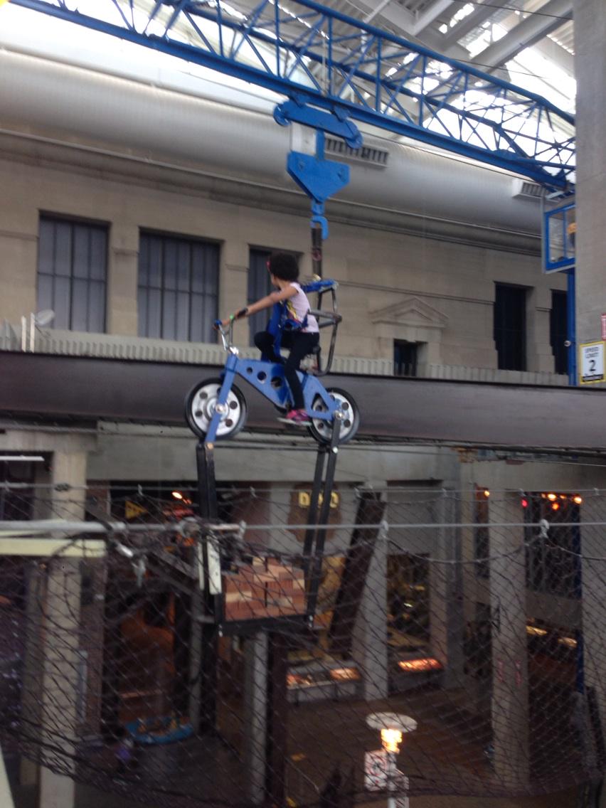 RPCompass's tweet image. The cool kids travel via sky bike.