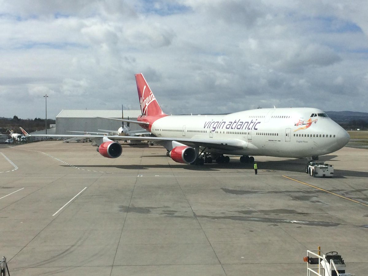 GLA_Airport's tweet image. Great to see @VirginAtlantic's #Boeing747 return once again to @GLA_Airport for the busy summer season. Welcome back!