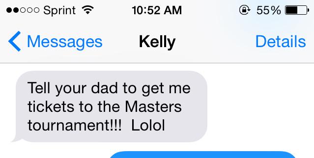 landynfmcintosh's tweet photo. My little southern peach @k_yakk ⛳️👒 http://t.co/oaVi2SfOI5