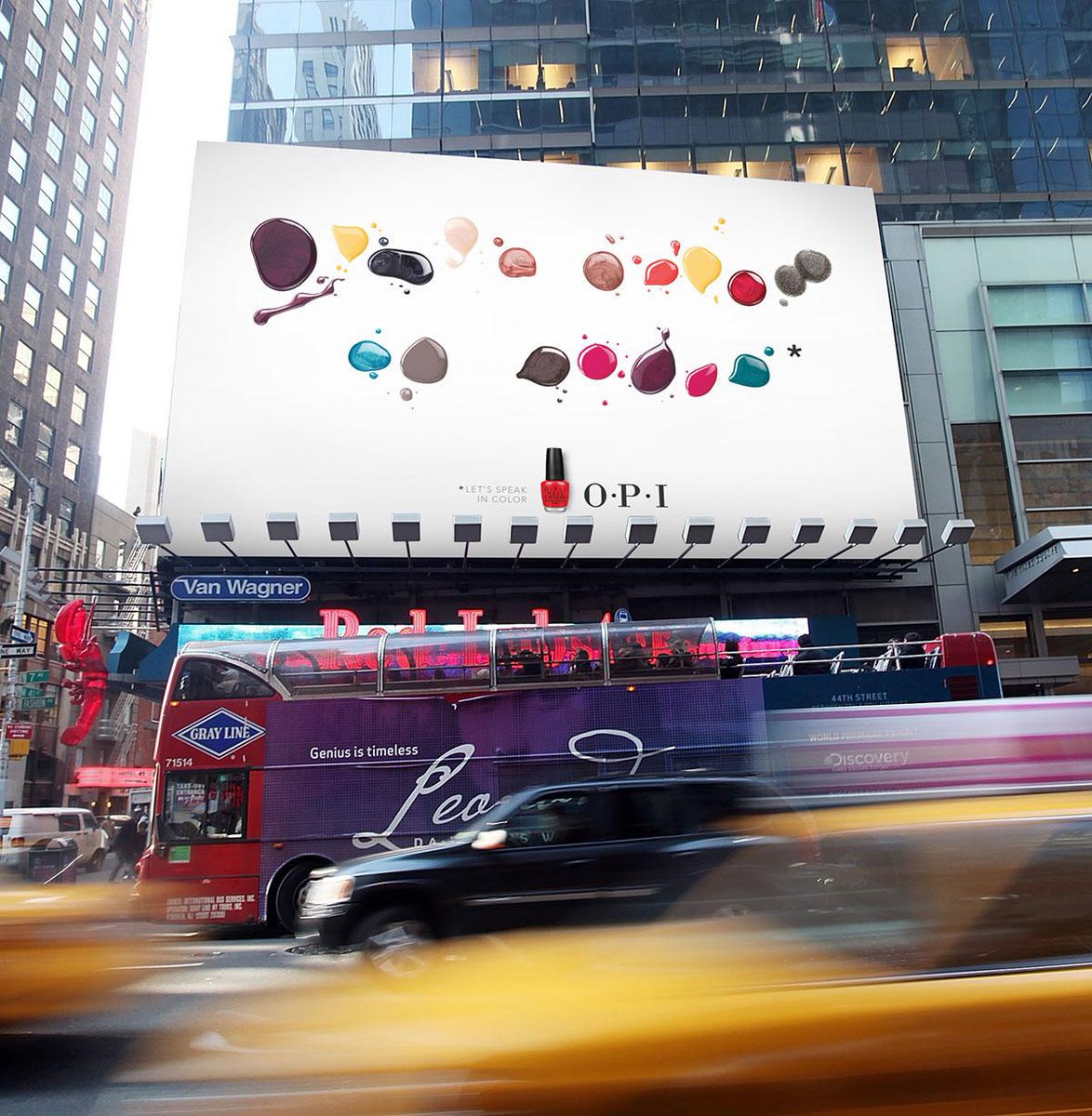 Adweek's tweet photo. Ad of the Day: OPI brilliantly creates a whole alphabet from drops of nail polish. http://t.co/GCuaqPLk4F http://t.co/e618EkzMi1