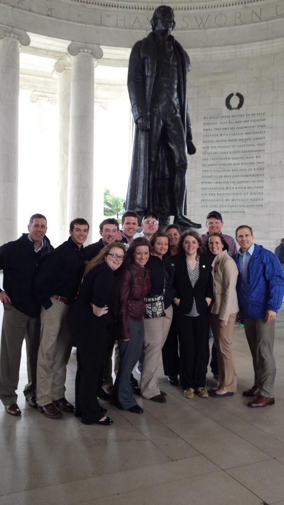 JGarrettHawkins's tweet photo. Photo op w/@MO_Farm_Bureau collegiate members. They're a talented group!  #MOFBDC15 @AstahlmanGirl @T_Mize12 @Dcfb62 http://t.co/fNTiBNVA9L