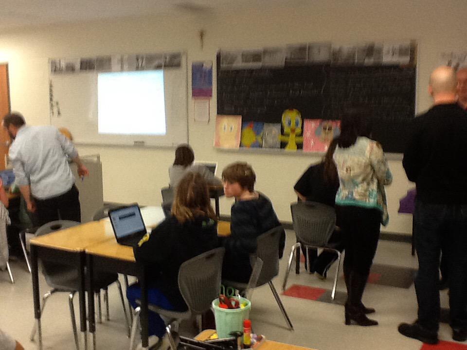 Chromelearning's tweet photo. #smcdsblearns TDSB visits OLG turn learn about how we use GAFE to increase engagement. http://t.co/hxkbvZJQqm