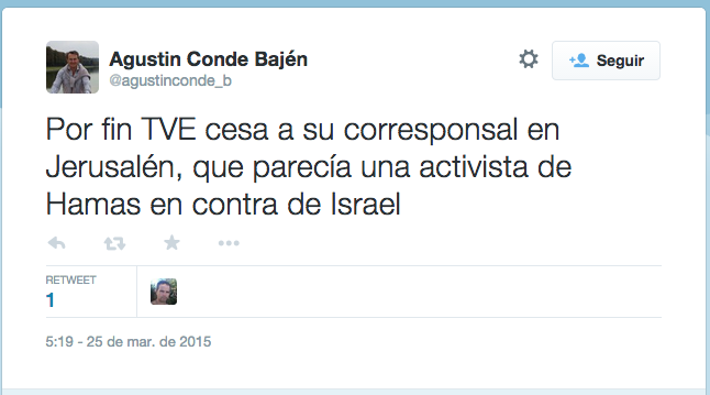 AntonioMaestre's tweet photo. Este es el concepto de libertad de prensa del PP. El diputado @agustinconde_b celebrando que echen a Yolanda Álvarez http://t.co/B35o4FonVE