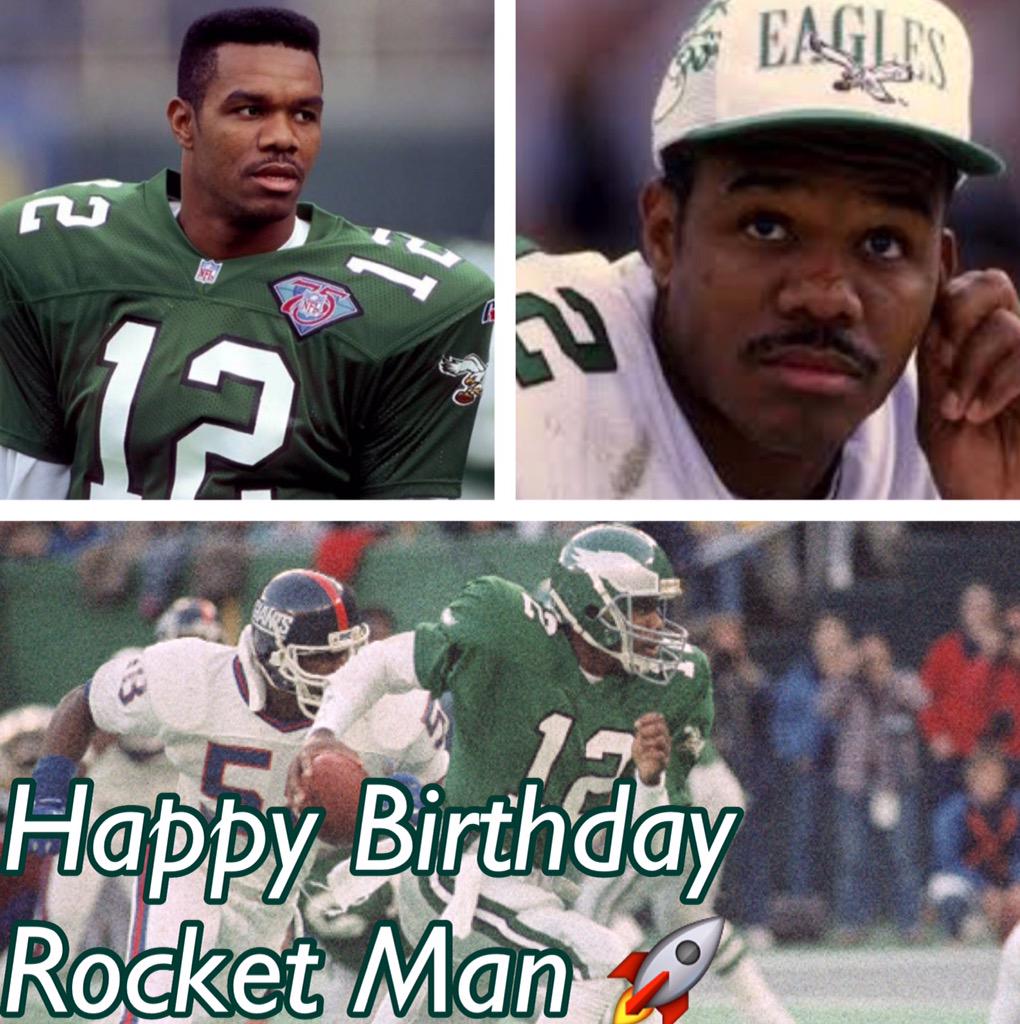 A legendary figure in Eagles football. Happy birthday Randall Cunningham! 