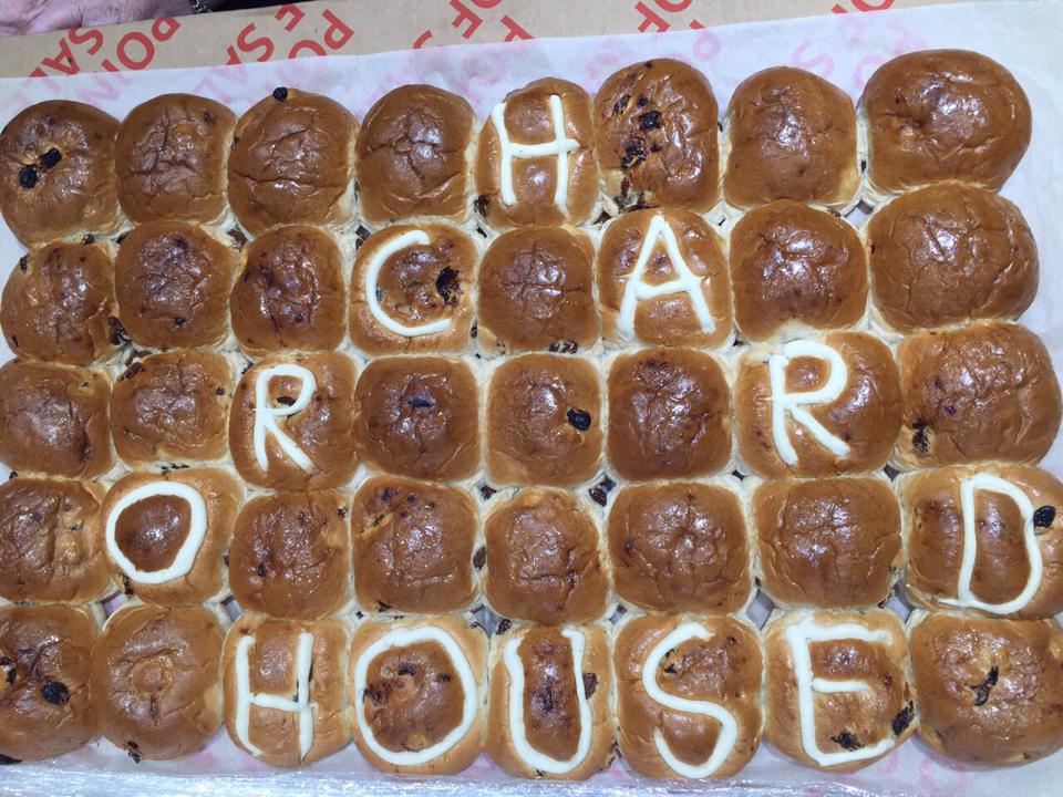 WisbechTesco's tweet photo. Orchard house care home got to take hot cross buns back to the home for the other residents.@tescowisbech http://t.co/xEo40K6SQP