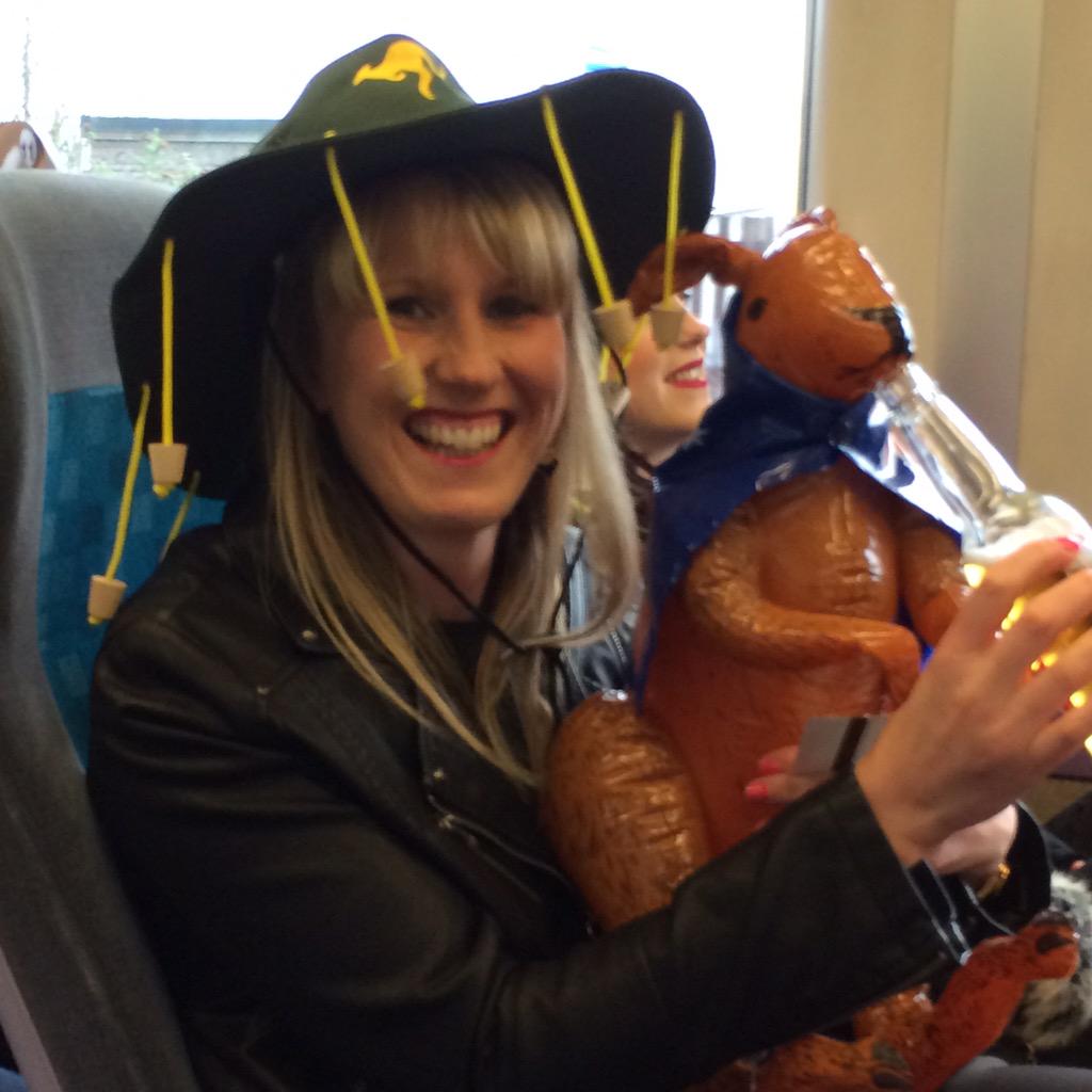 Laurahancock111's tweet photo. Time to say goodbye 😥 Aussie leaving party has started!!!! @emmaboss28 http://t.co/7eeJhcMm10