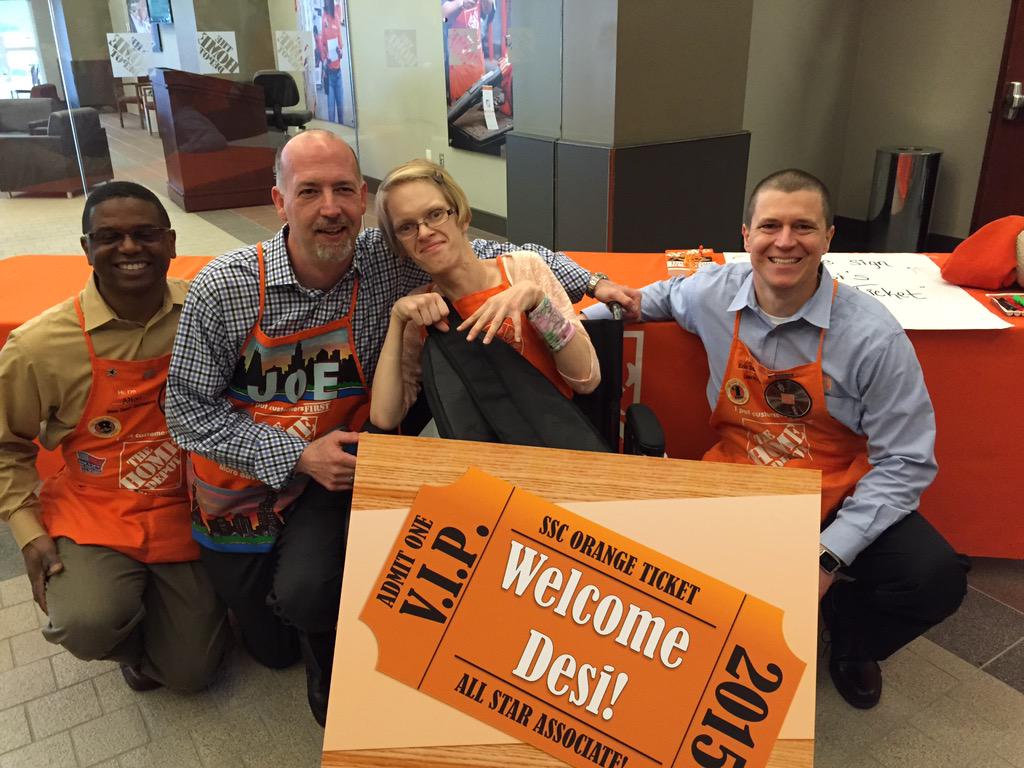 Travis0703's tweet image. WE ARE HOME DEPOT - Welcome to your SSC Desi. Thanks for allowing us the Emotionally Connect. @ESteinlight @BejnaJim