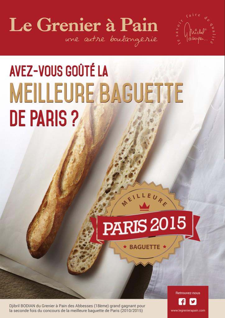 #meilleurebaguette #baguette #Paris #djibrilbodian #best #legrenierapain <a href="/legrenierapain/">Le Grenier à Pain</a>