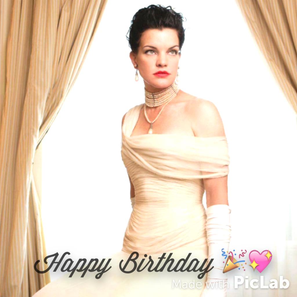 Happy Birthday Pauley Perrette       