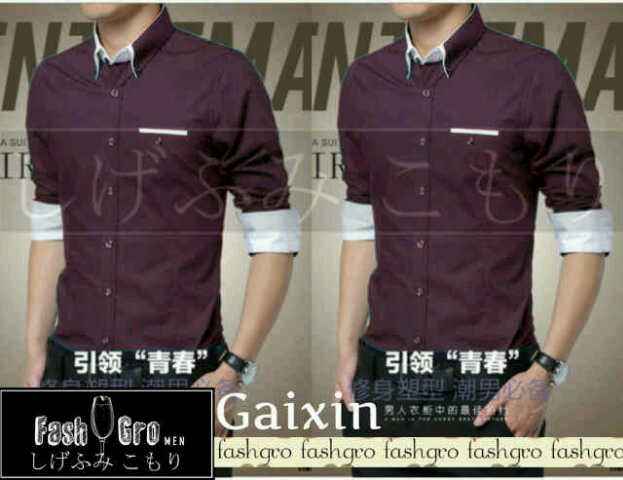 Juliecollection's tweet photo. Kemeja pria @125rb 
Bn katun stretch fit L Ld.100cm http://t.co/3B5Rr6udOx