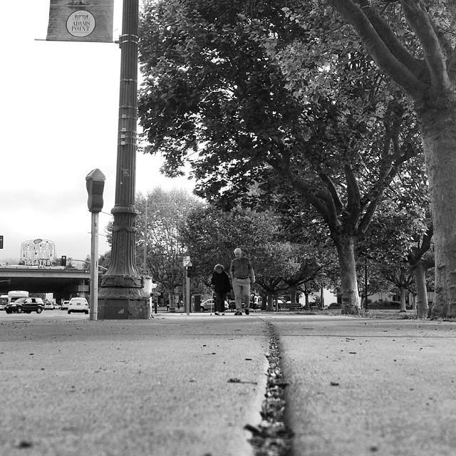 allaboutgeorge's tweet photo. Side by side #AdamsPoint #Oakland #bw #vscocam #twitter http://t.co/42ADsKFsz4