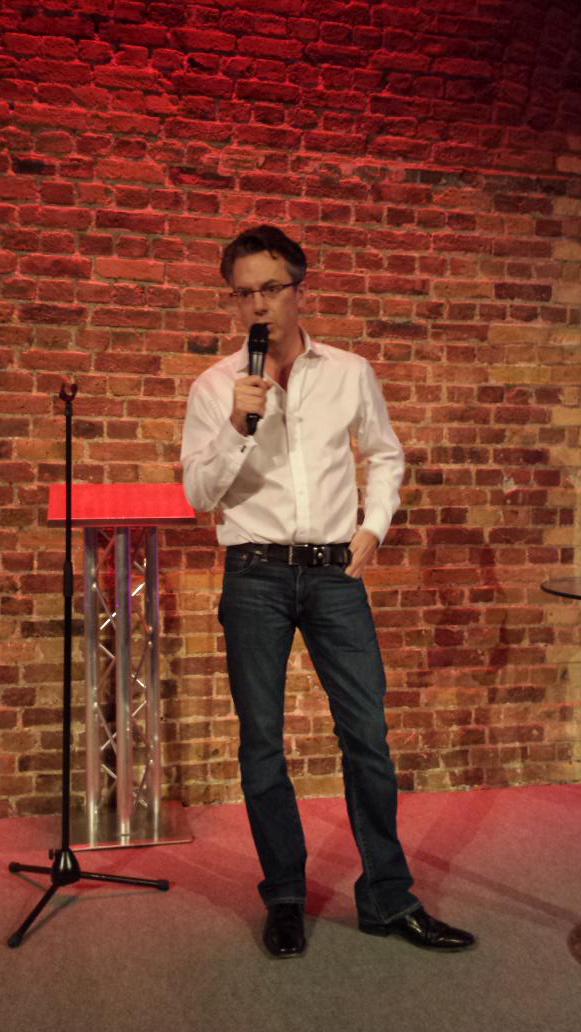 AttilatheNun's tweet photo. Our inspirational, awesome (and funny) CEO at the end of a great day. Happy birthday Dave! #cc2015ko http://t.co/oQdordu8sv