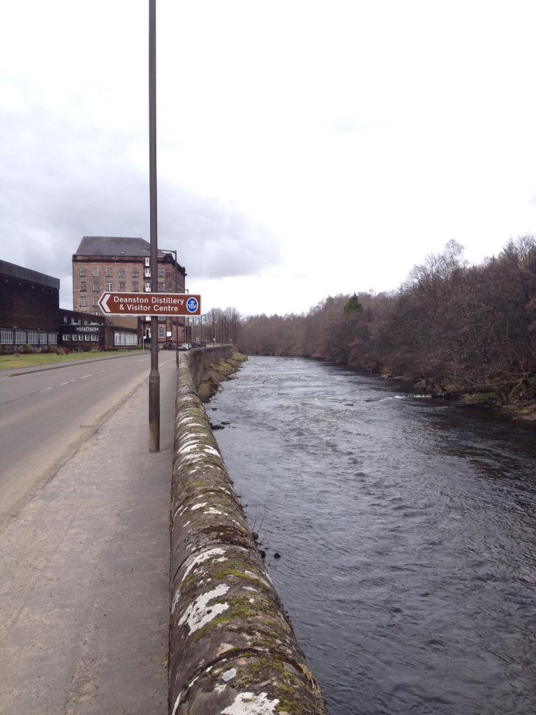 welovehistory's tweet photo. A fun day out indeed! RT @Paul_King_Tours: Some images from deanston and doune castle today by the river Teith http://t.co/Iyl7up9LCT