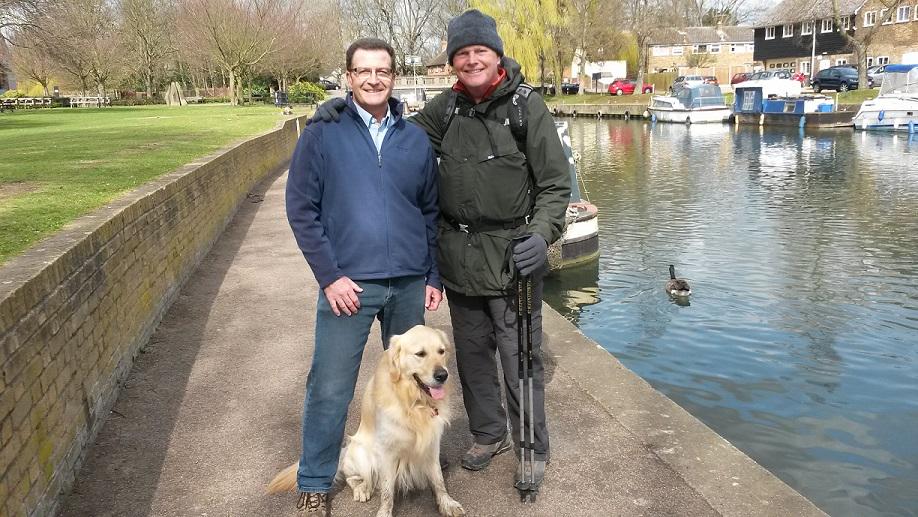 JohnNicholRAF's tweet photo. With Lord @dobbs_michael creator of @HouseofCards 4 tiny bit of his @Walk_4_Jack- Raise tons £s @HertfordRFC tonight! http://t.co/AOPzeeiyCW