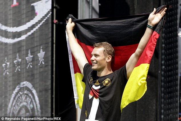 Happy 29th birthday to Manuel Neuer . Arguably the best
goalkeeper in the world right now. 