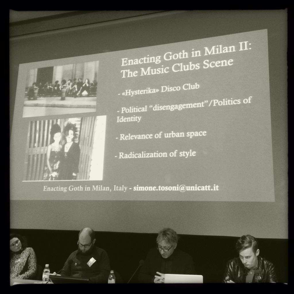 CreatureSimili's tweet image. Conferenza internazionale sui movimenti #punk e #postpunk, Università Paris Diderot @Rorschach71