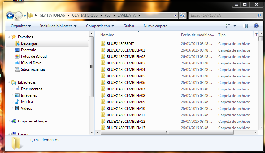yomero_gmail's tweet photo. @GlatiatorePes A mi si me descartgo bien son 1070 elementos gracias mil, pana http://t.co/U7baep0MSa