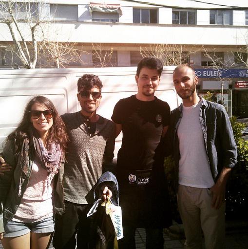 MarioRGaleano's tweet photo. Con Diego en Extregusta (Cáceres) #Extregusta2015 #QQCCMH http://t.co/1Wn2WxBhHO