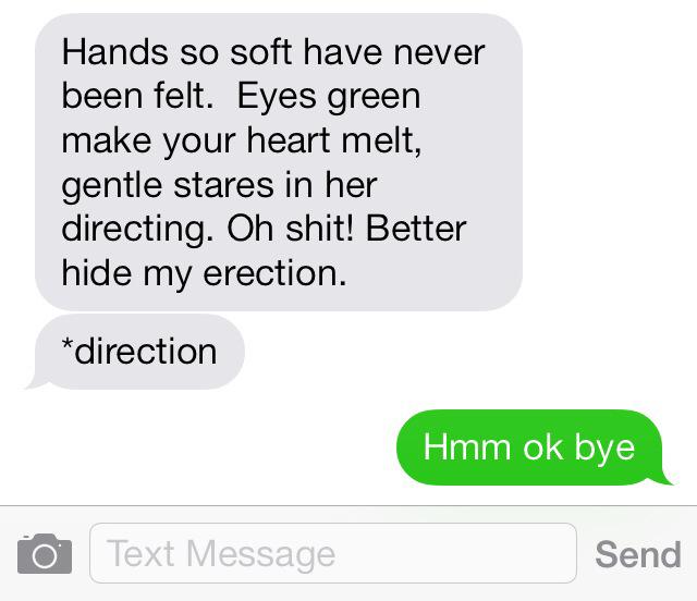 Liz On Twitter Friend Met A Guy Out He Asked If He Could Send Her A Poem About Her Eyes We Made Her Say Yes I M Crying Http T Co Ated31jnaj