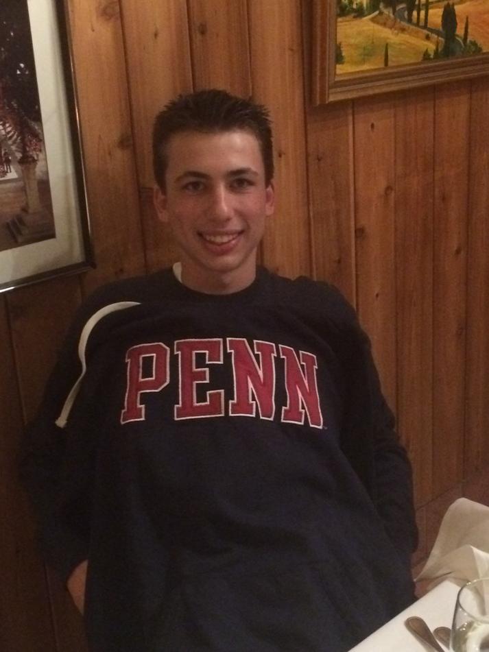 Congratulations to my amazing nephew, <a href="/CaseyBarone/">Casey Barone</a>, who just committed to play soccer and attend school at UPenn.