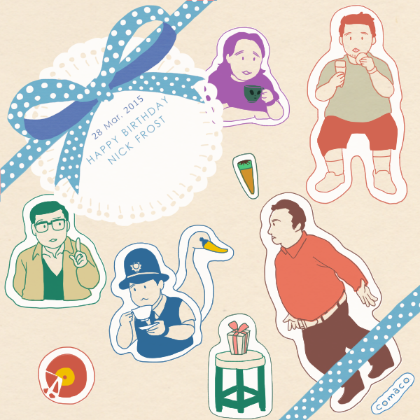 Happy Birthday,Nick Frost! 