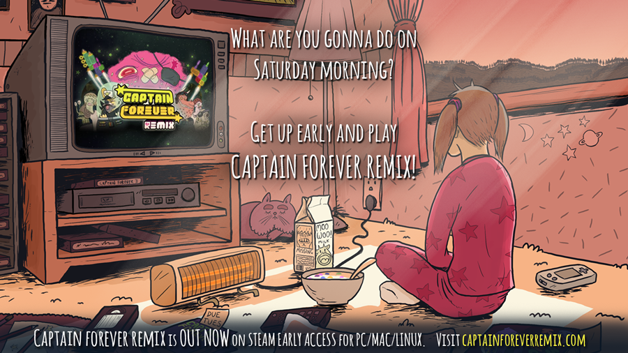 CapForeverRemix's tweet photo. Captain Forever Remix is out now! 15% off week-one sale!

http://t.co/J8DOYJ3vN3 http://t.co/FfOKzrtPs7
