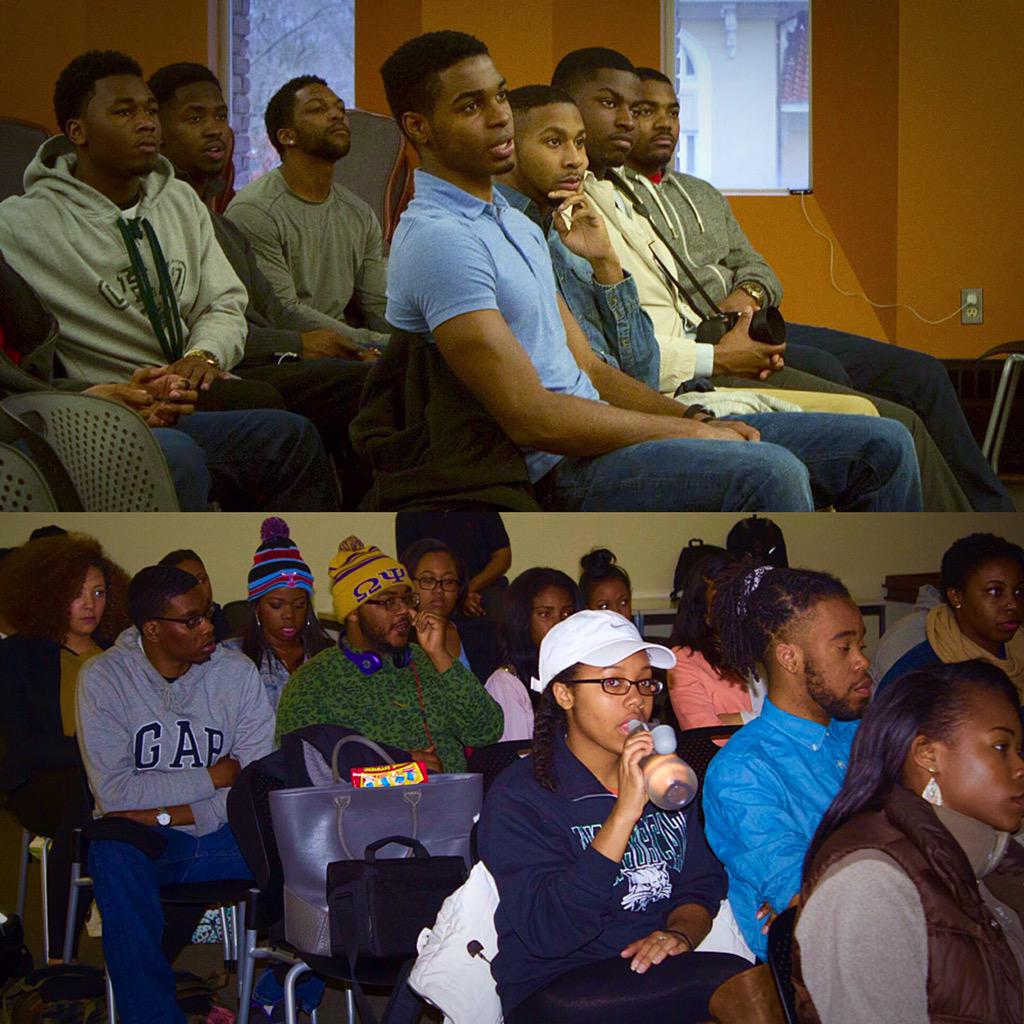 ABevyInc's tweet photo. Thank you to @OHIO_BSU & #OU's students for a progressive #YRUAlive convo on "BLACK" this week! #ValueBlack http://t.co/BrbqxBtPXD