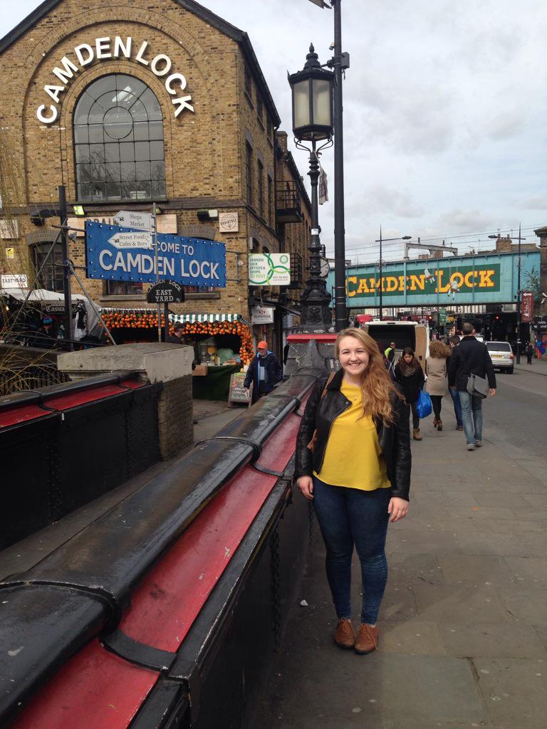 Hope you have had a great day Seth. #wearingyellowforseth Camden lock, London, England :)