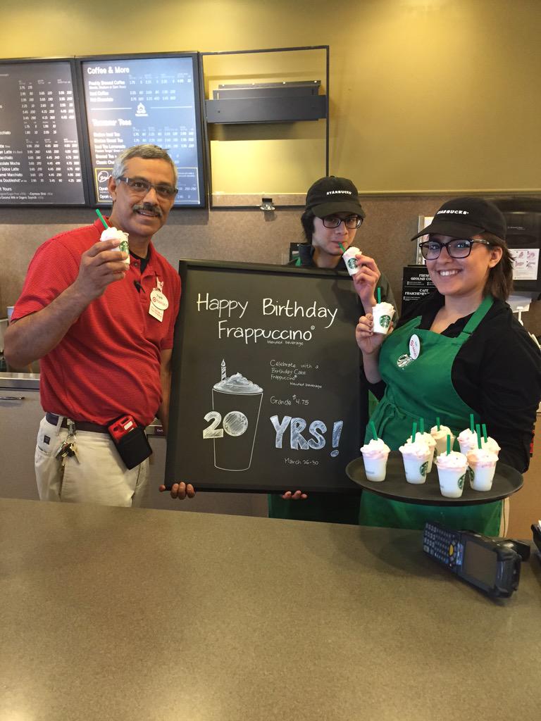 Celebrating 20 sweet years #Starbucksbirthday