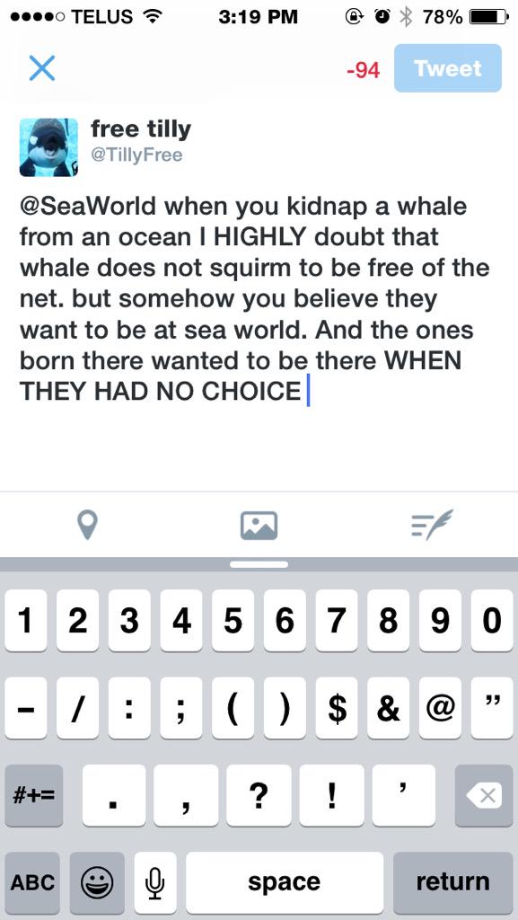 TillyFree's tweet photo. @SeaWorld http://t.co/T21Gtf8IdR
