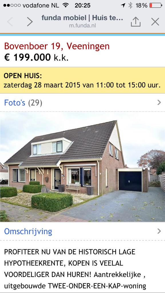 EmielSlagter's tweet image. Reminder: Open huis morgen van 11:00 tot 15:00. #Bovenboer19 #NVMOpenHuis