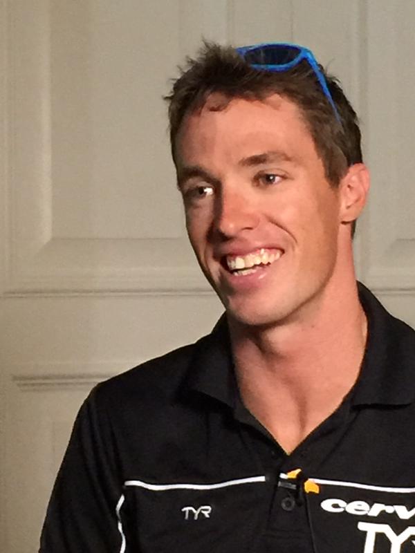 IRONMANtri's tweet photo. "It would be great to win this race on home soil...I'm feeling fresh and fired up" - @JamesCunnama on @IMSouthAfrica http://t.co/322xEumJNg