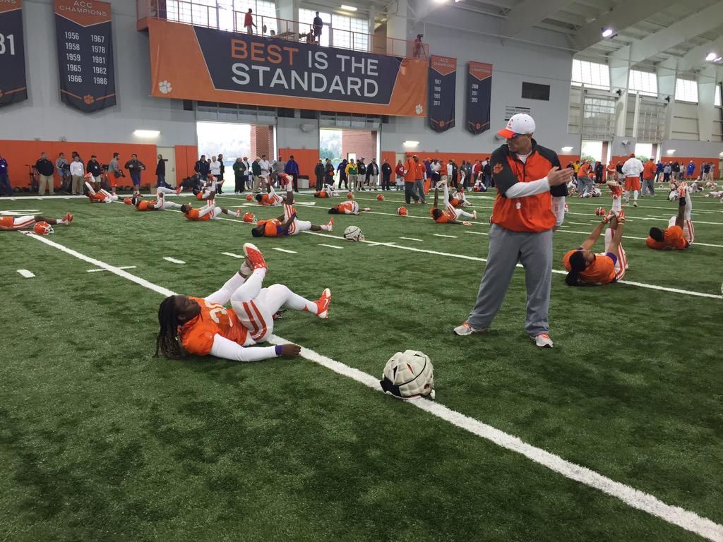 Clemson Indoor Facility #BestIsTheStandard