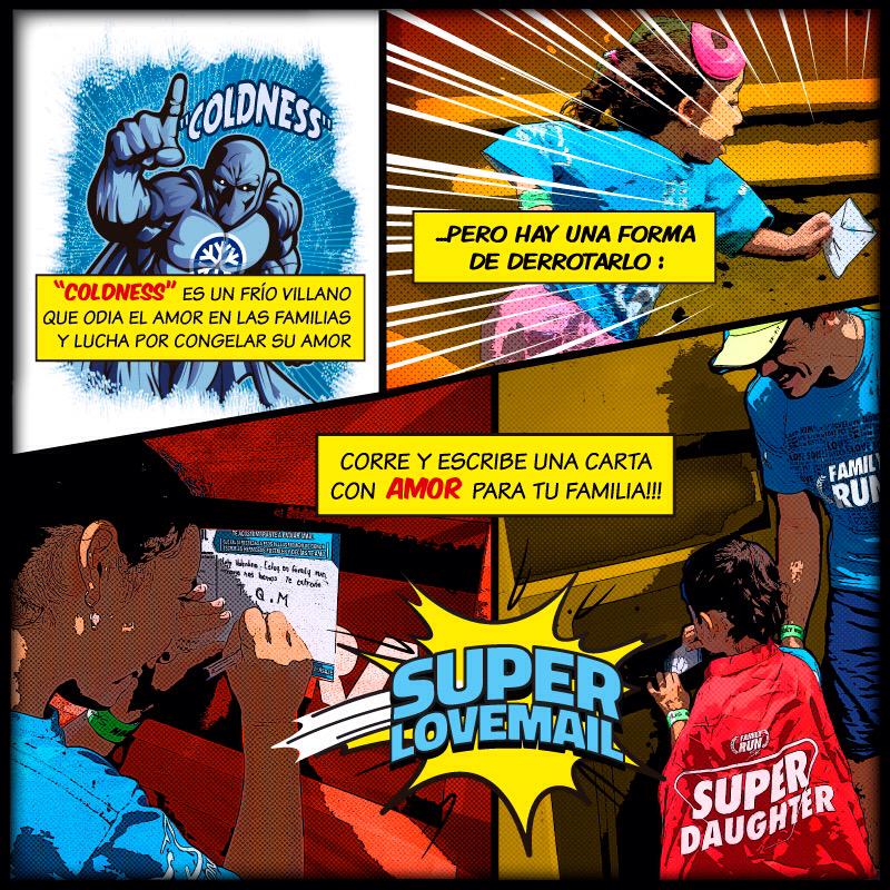 FamilyRunCol's tweet image. Conoce a #Coldness un villano que quiere congelar el amor de las familias #FamilyRun #2k