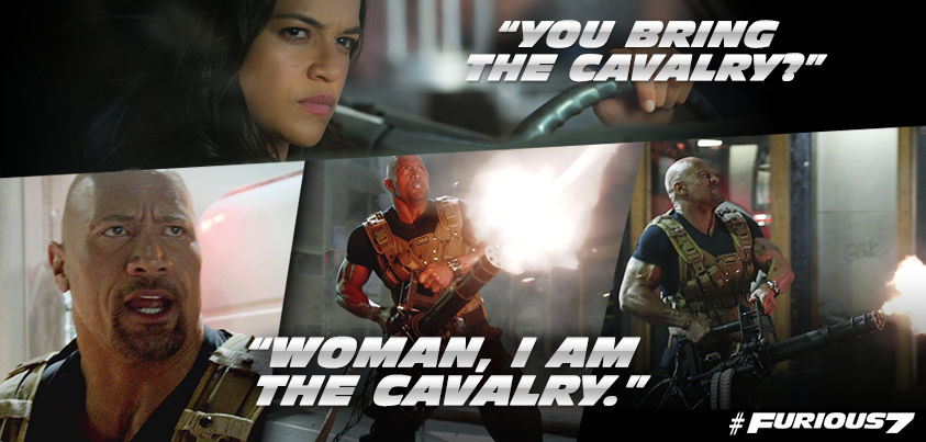 TheFastSaga's tweet photo. You don't need a squadron. You just need Hobbs. #Furious7 http://t.co/fMlNKNqlvd