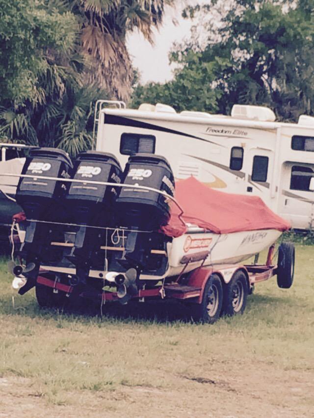 Finally made it, time for her to rest and get ready to stretch her legs in a couple of days <a href="/MercuryMarine/">Mercury Marine</a>