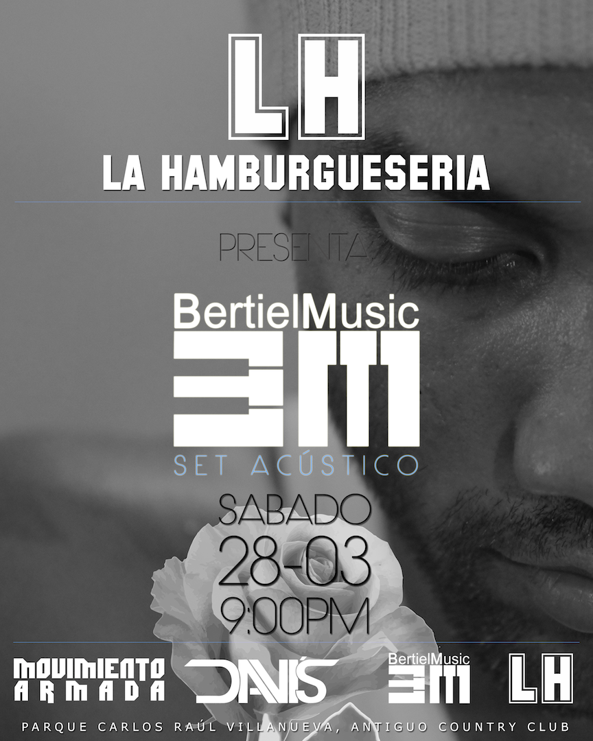 Esto será mañana!! en <a href="/hamburgueseria_/">LA HAMBURGUESERIA</a>  con <a href="/BertielMusic/">Bertiel</a> y su #RnB que no juega! =) #music #rnb #maracay #hiphop