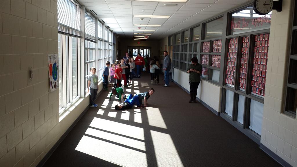 Dance party at the Grove for earning 1000 tickets this week. #PBIS