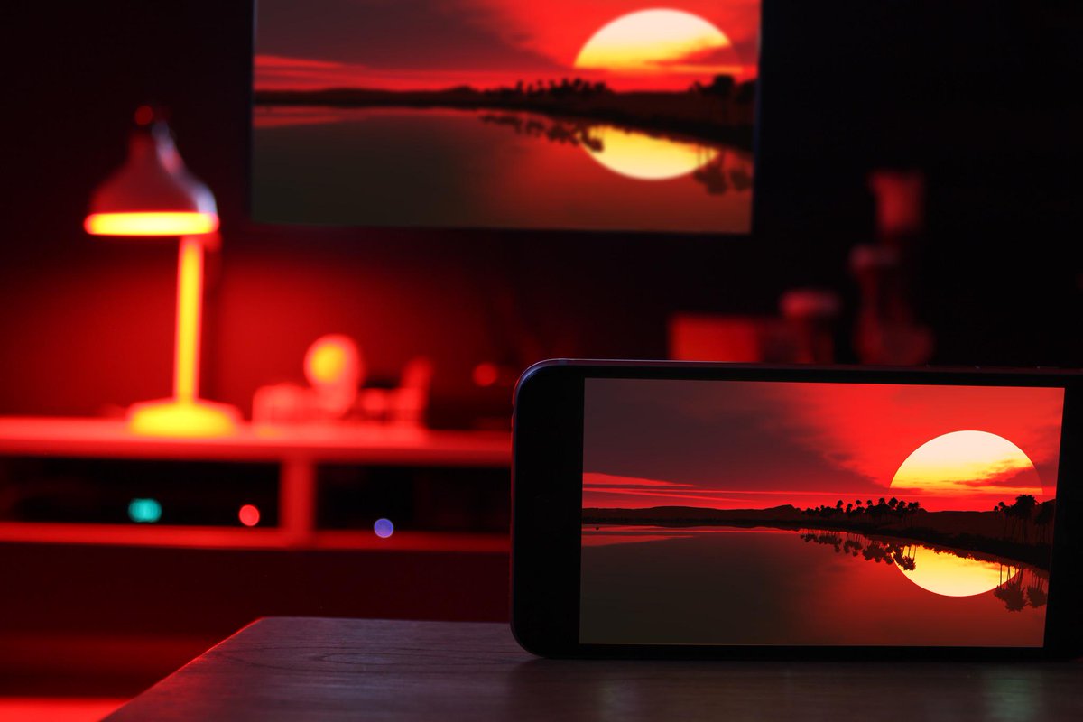 What are you watching this weekend? Reply with your pictures of Hue Camera in action!