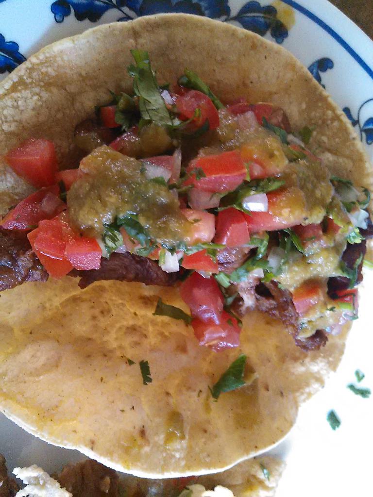 Vegan tacos for lunch